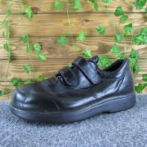 Sas Tripad Comfort Men's Sneaker‎ Black Leather Size 7 Wide Used 2025